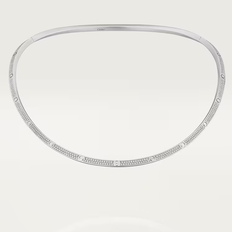 Cartier Love Necklace Diamonds - Cartier Jewelry - 1