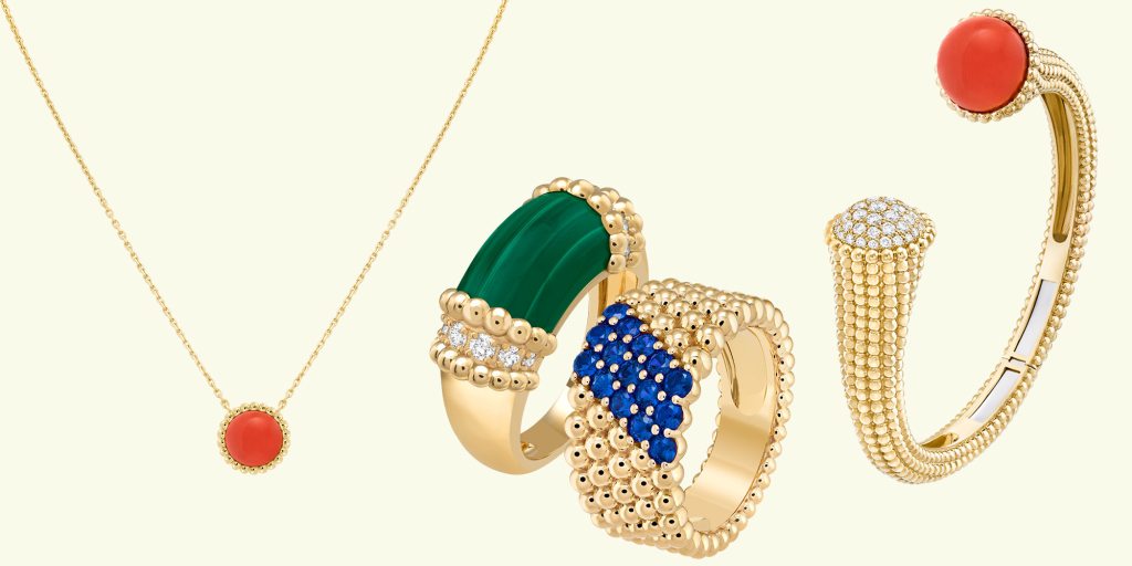 Van Cleef Arpels Perlée Couleurs 18K Gold Diamond Bracelet - Van Cleef & Arpels Jewelry - 1