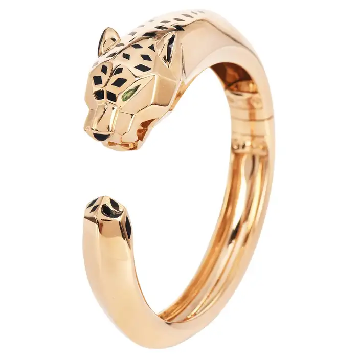 Panthère de Cartier 18K Gold Cuff Bracelet